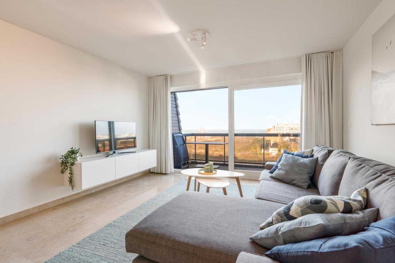 Ster Der Zee-fijn App Met Uitgestrekt Zicht Op Zee Appartement Coxyde
