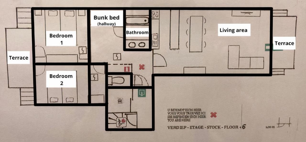 Appartement Ster Der Zee-fijn App Met Uitgestrekt Zicht Op Zee Coxyde